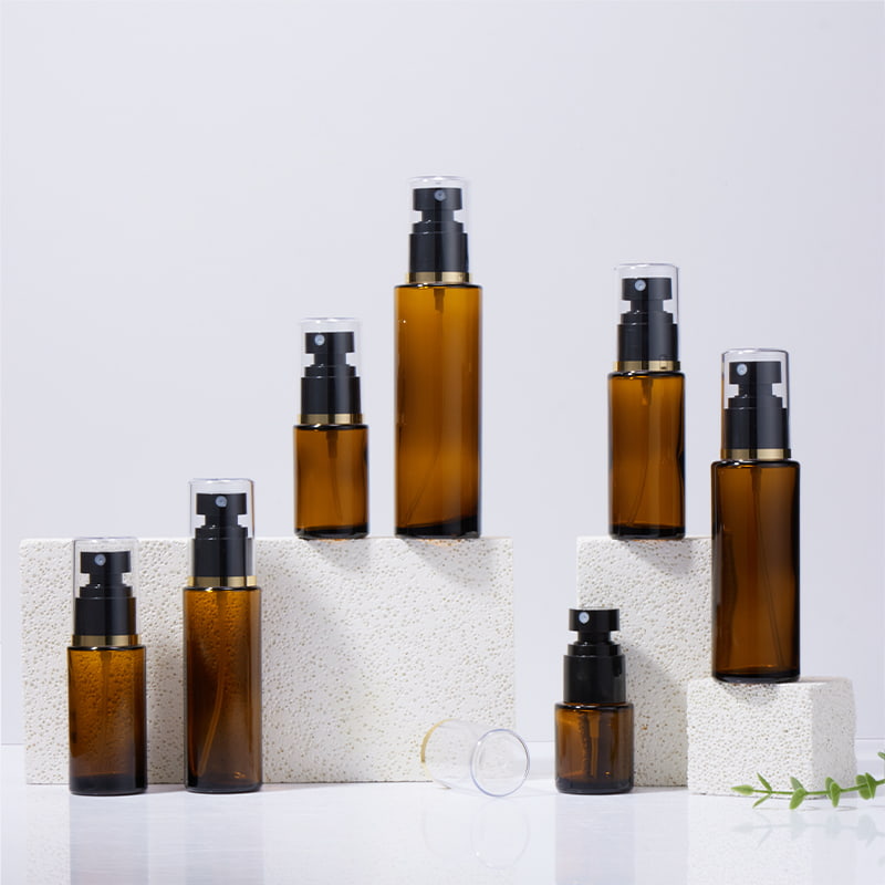 20ml 30ml 40ml 50ml 60ml 80ml 100ml Botol Semburan Kaca Amber